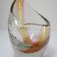 Murano bubble glass vase 70s
