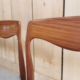 Set of rosewood chairs