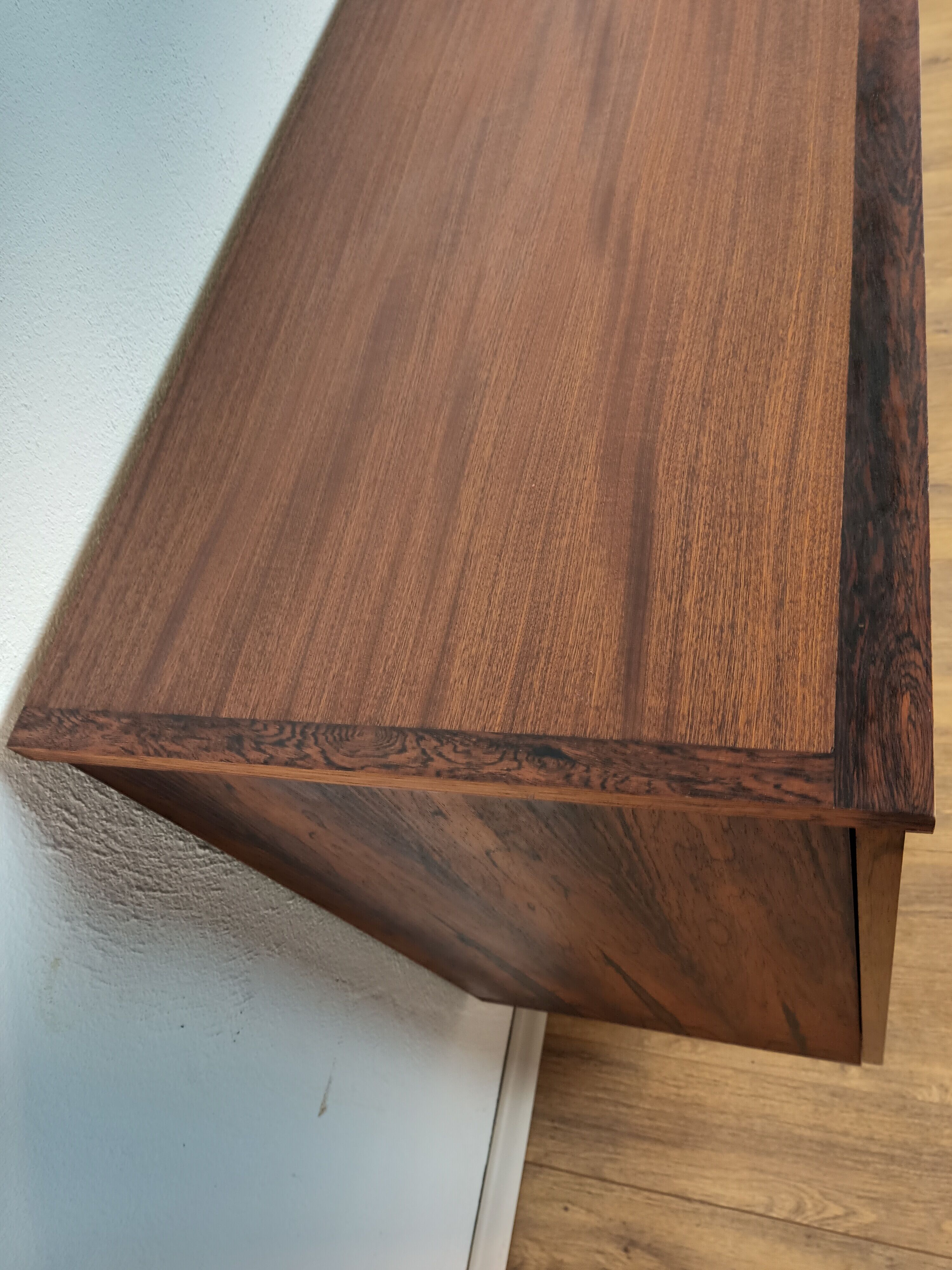 High Scandinavian rosewood sideboard