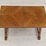 1950s, Danish design, oak wood coffee table, original condition.