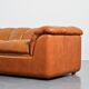 Cocker sofa in leather, Franco Bresciani for Poltrona Frau, 1970s