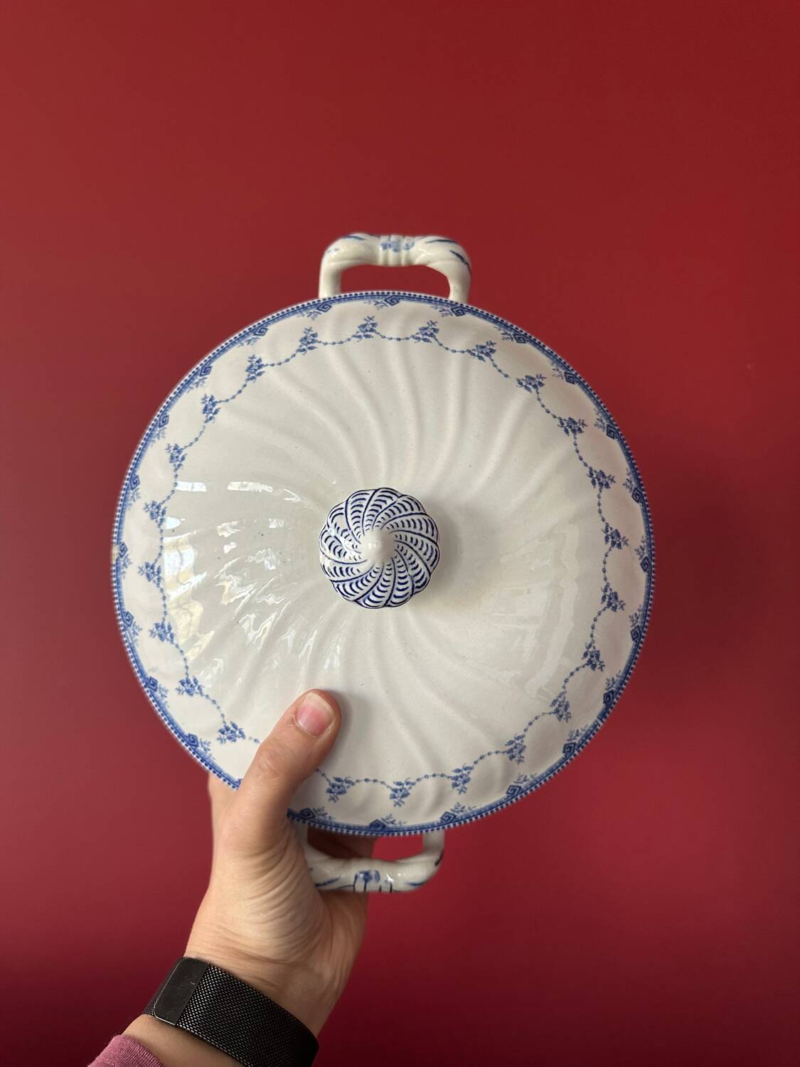 Antique Boch soup tureen