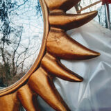 Handmade solar shape mirror