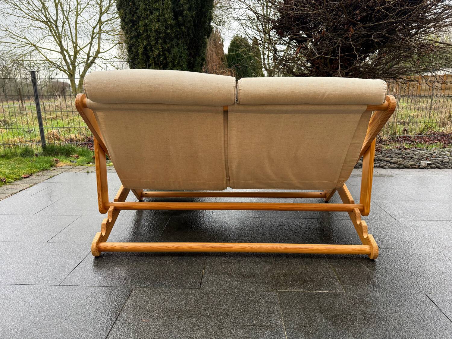 2-seater sofa 'kon tiki' & gillis lund ikea 1980