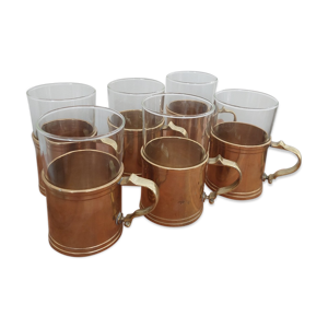 verres à thé mid century