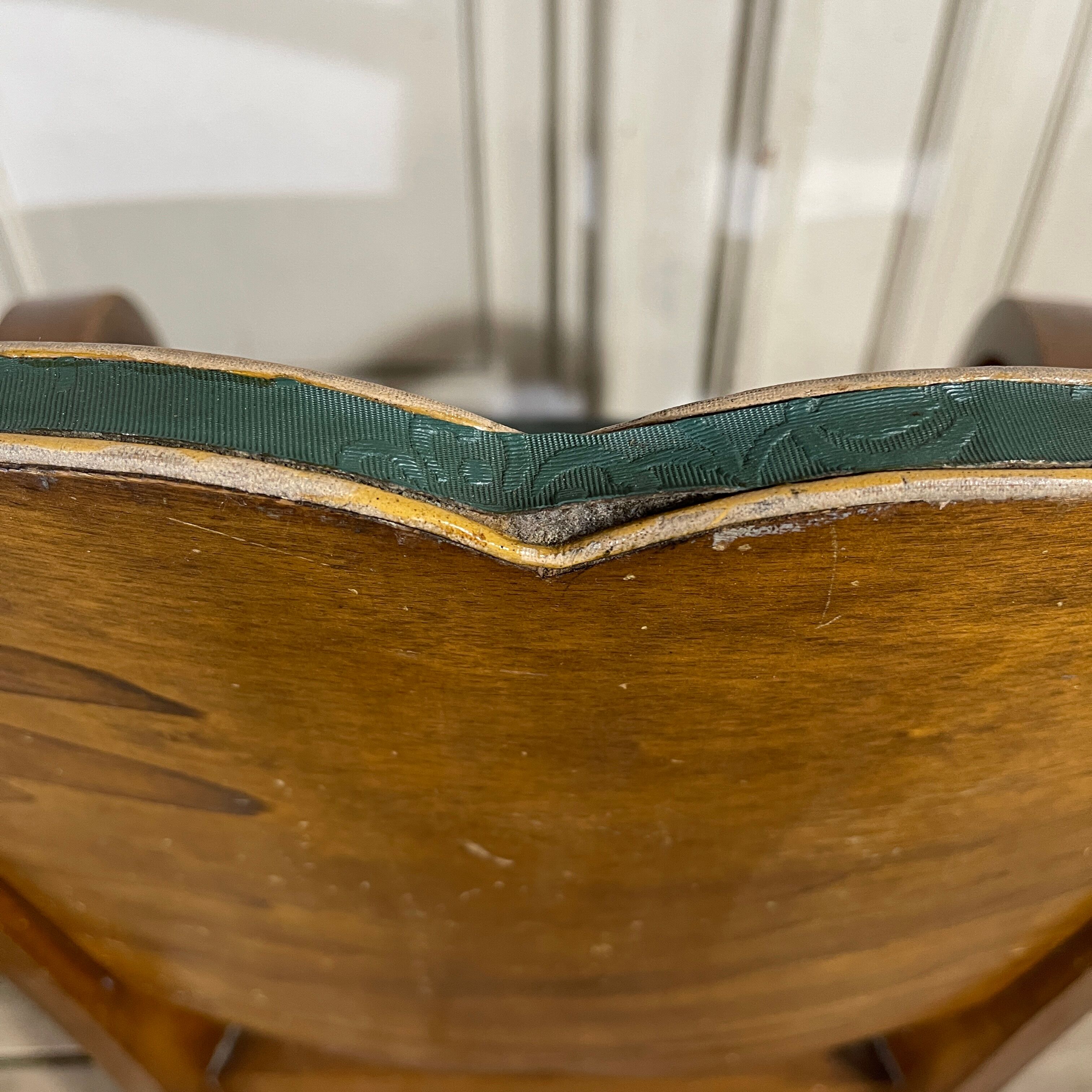 Pair armchair bridge moustache