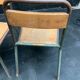 Suite de 4 chaises d’école Stella