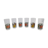 Fruit pattern glasses