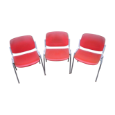 Chairs by Piretti Giancarlo for Castelli