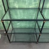 Factory shelf black iron tube 1960s'