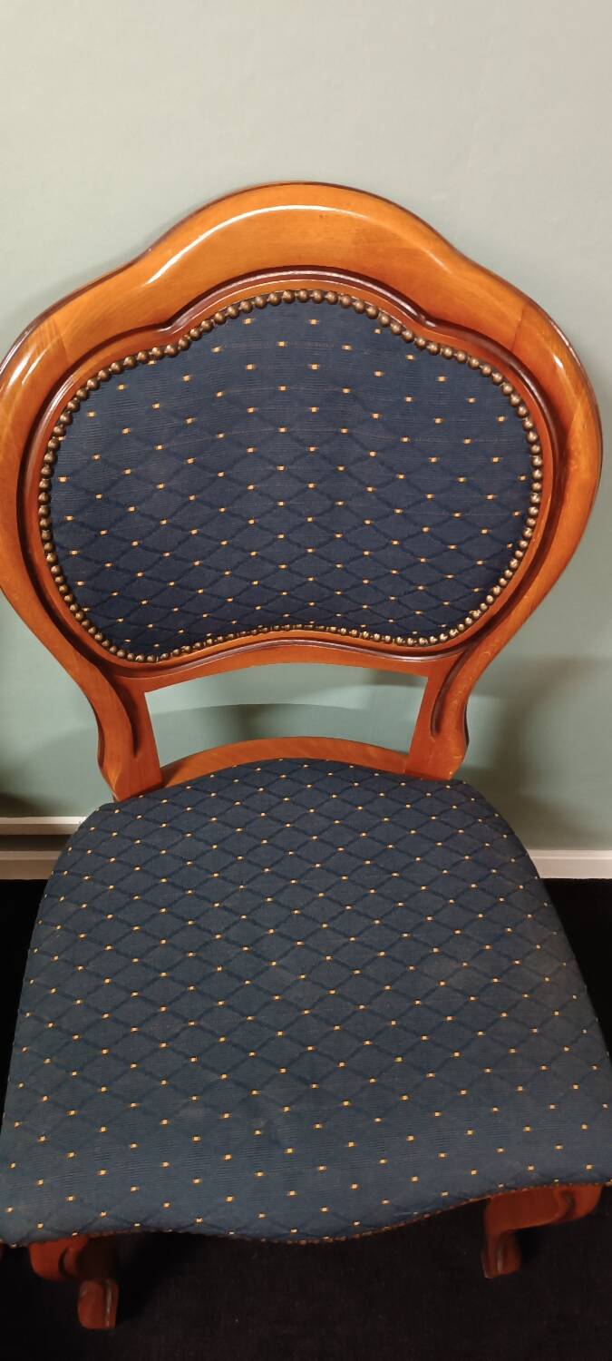 4 chaises Louis Philippe trèfle