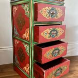Commode chinoise peinte à la main