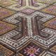 Tapis kilim turc vintage 100 x 67 cm