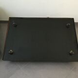 Canapé gradual lounge cuir noir Cini Boeri - knoll/gavina