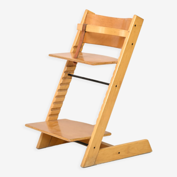 Chaise haute vintage 'Tripp Trapp' de la société Stokke