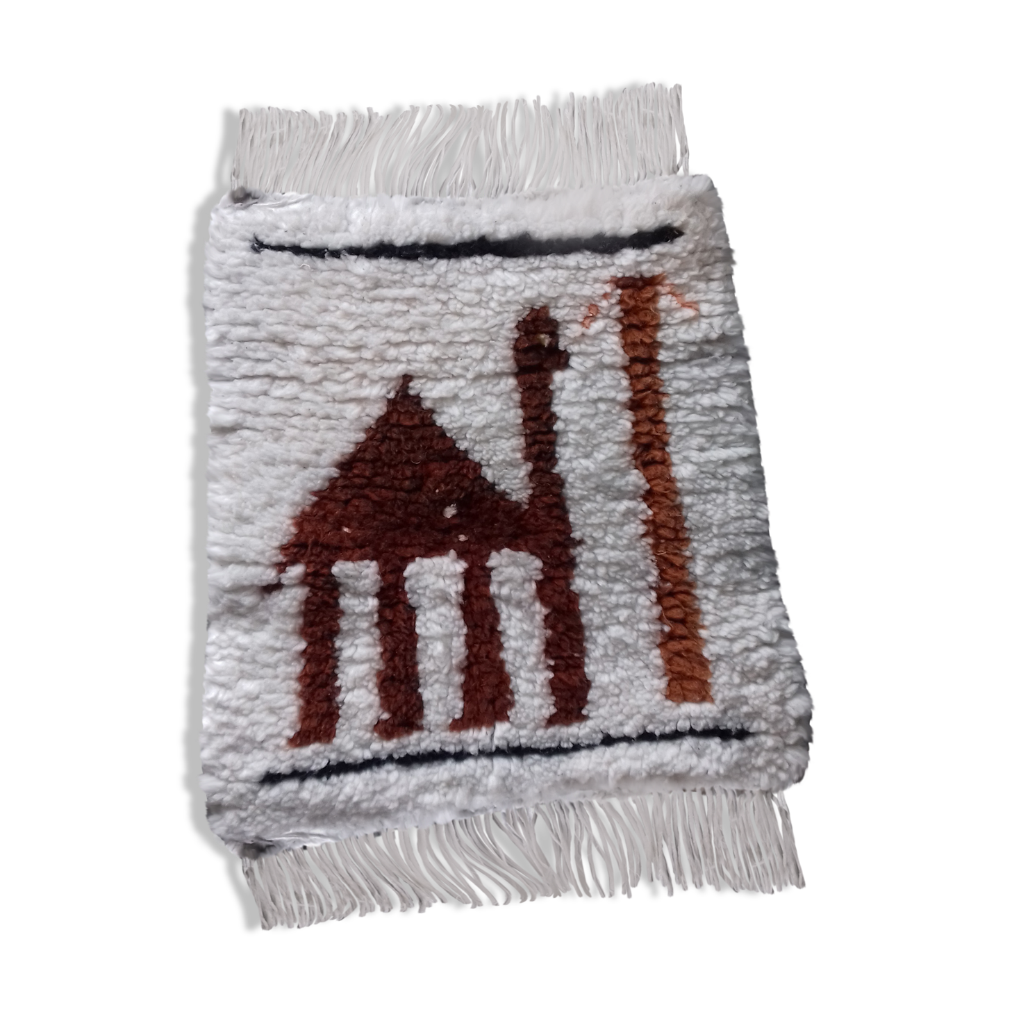 Tapis berbère 34x37 cm