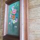 Painting oil painting bouquet wood frame signed pagano