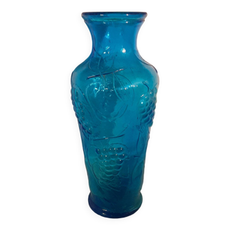 Vase bleu ancien fait en Italie