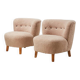 Pair of Swedish Lounge Chairs 1940s