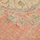 5x9 Soft Vintage Oushak Handmade Area Rug, 145x272 Cm