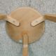 Tabouret tripode suédois