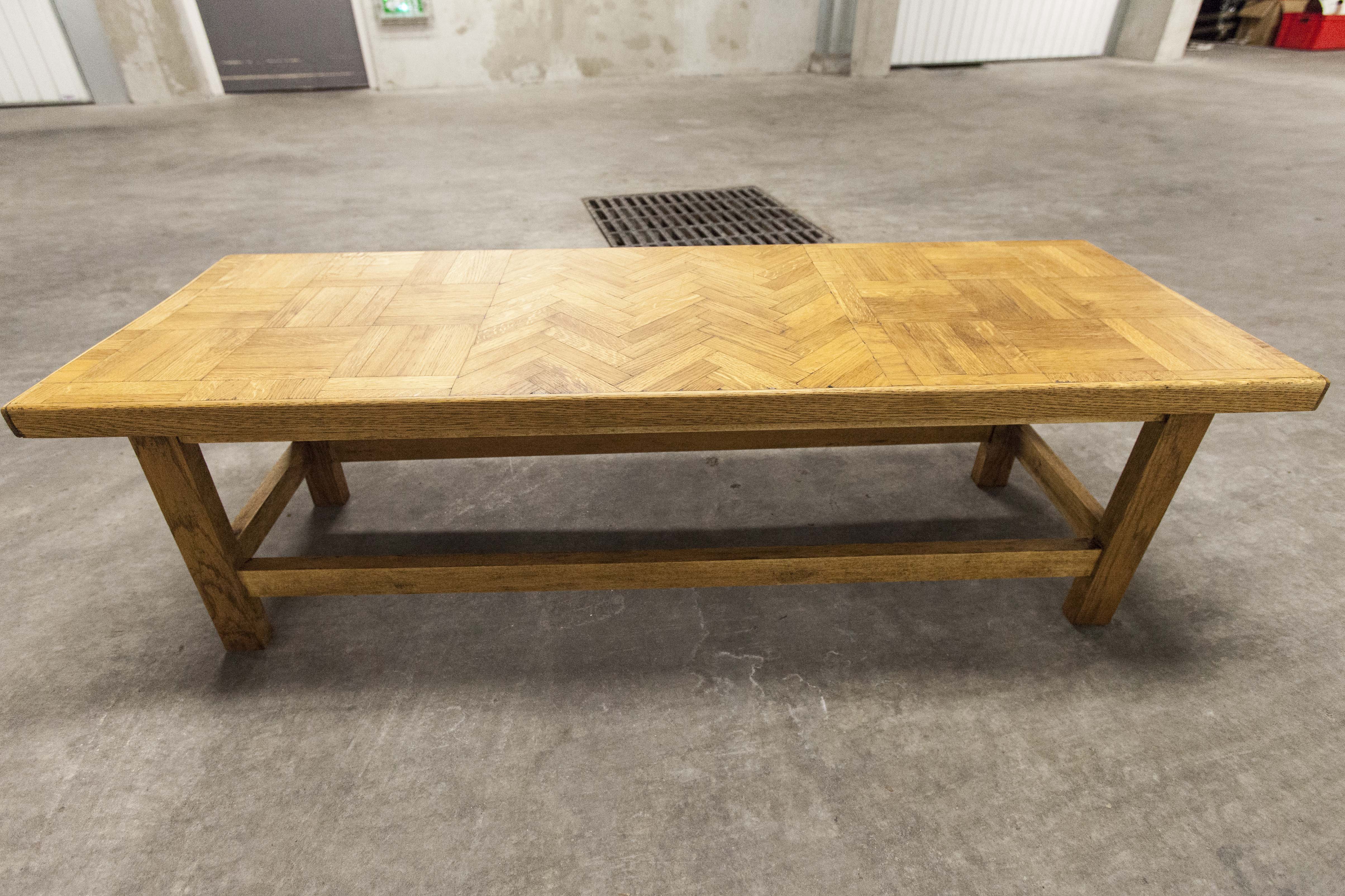 1960 handcrafted bench
