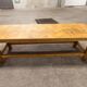 1960 handcrafted bench