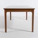 Ole Wanscher mahogany coffee table for Poul Jeppesen Møbelfabrik
