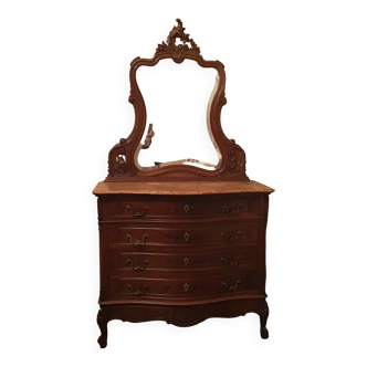 Louis XV Rocaille style chest of drawers