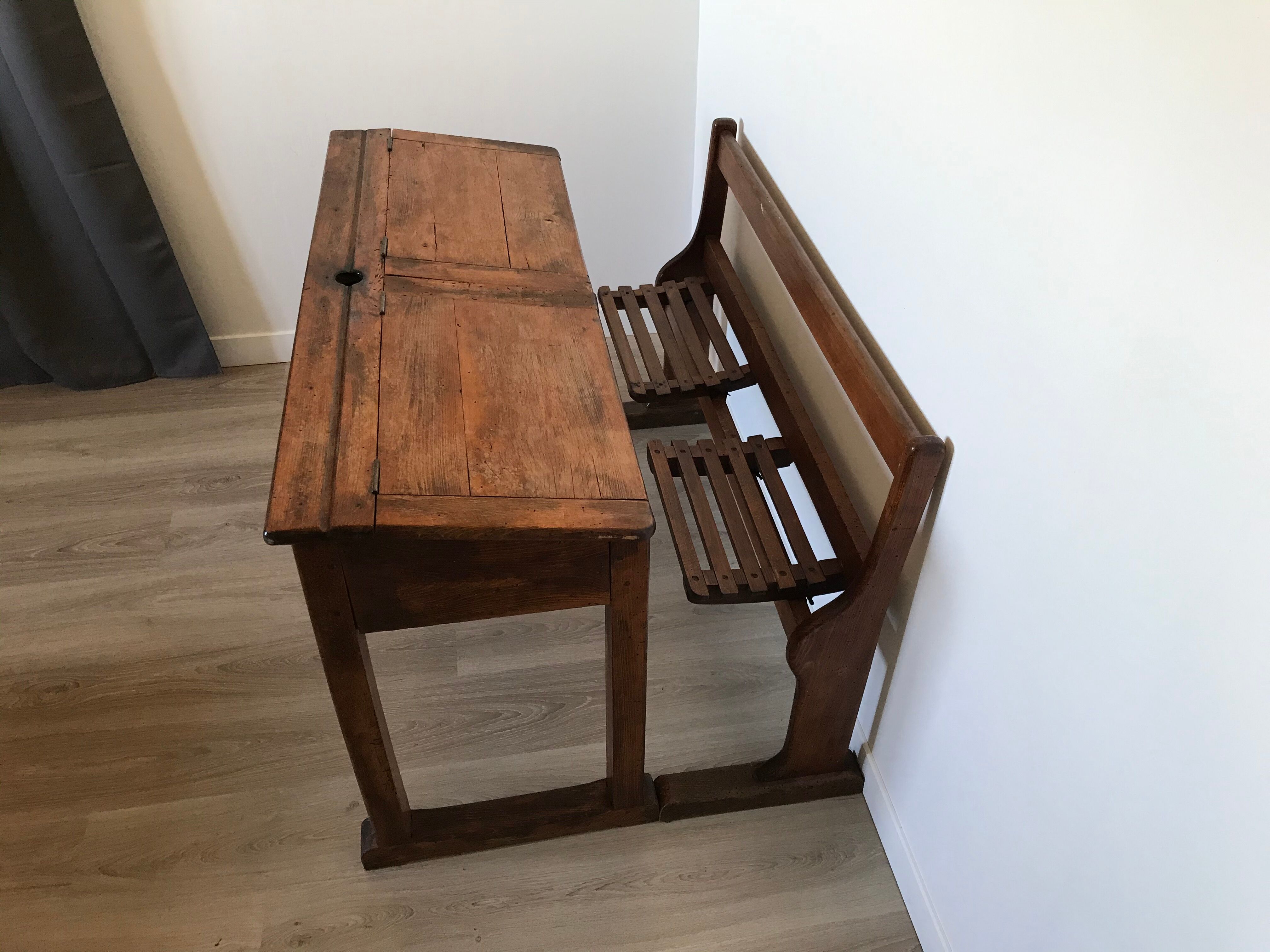 School desk double years 40-50