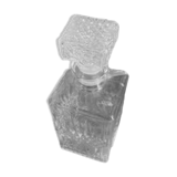 Carafe à whisky en verre taillé