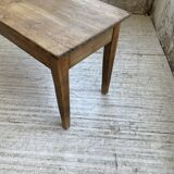 Farmhouse table pine multi-drawers