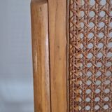 Cannage folding chair 1970