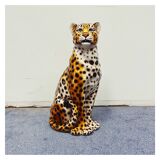 Leopard Statue Ceramic
