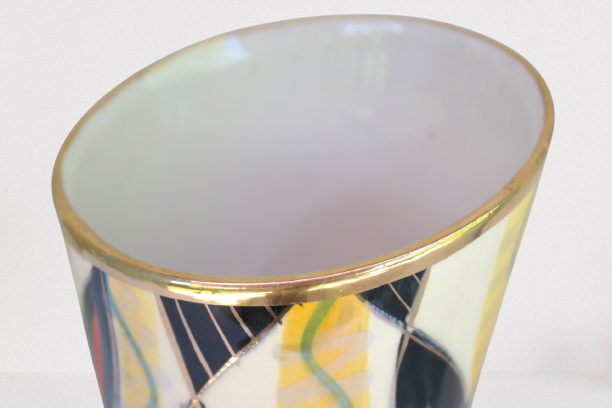 Art Deco vase H. Bequet Quaregnon model Jupiter