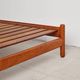 Teak daybed with boucle mattress, Denmark, 1960s