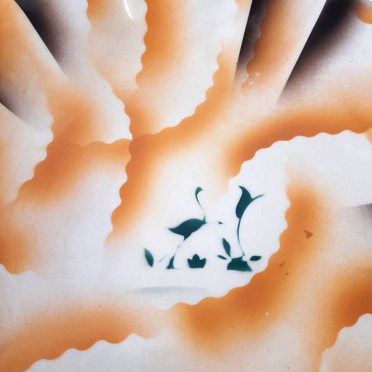 Futurist dessert set, silkscreened, 1930s