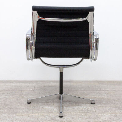 Herman Miller EA108 chair in black and chrome
