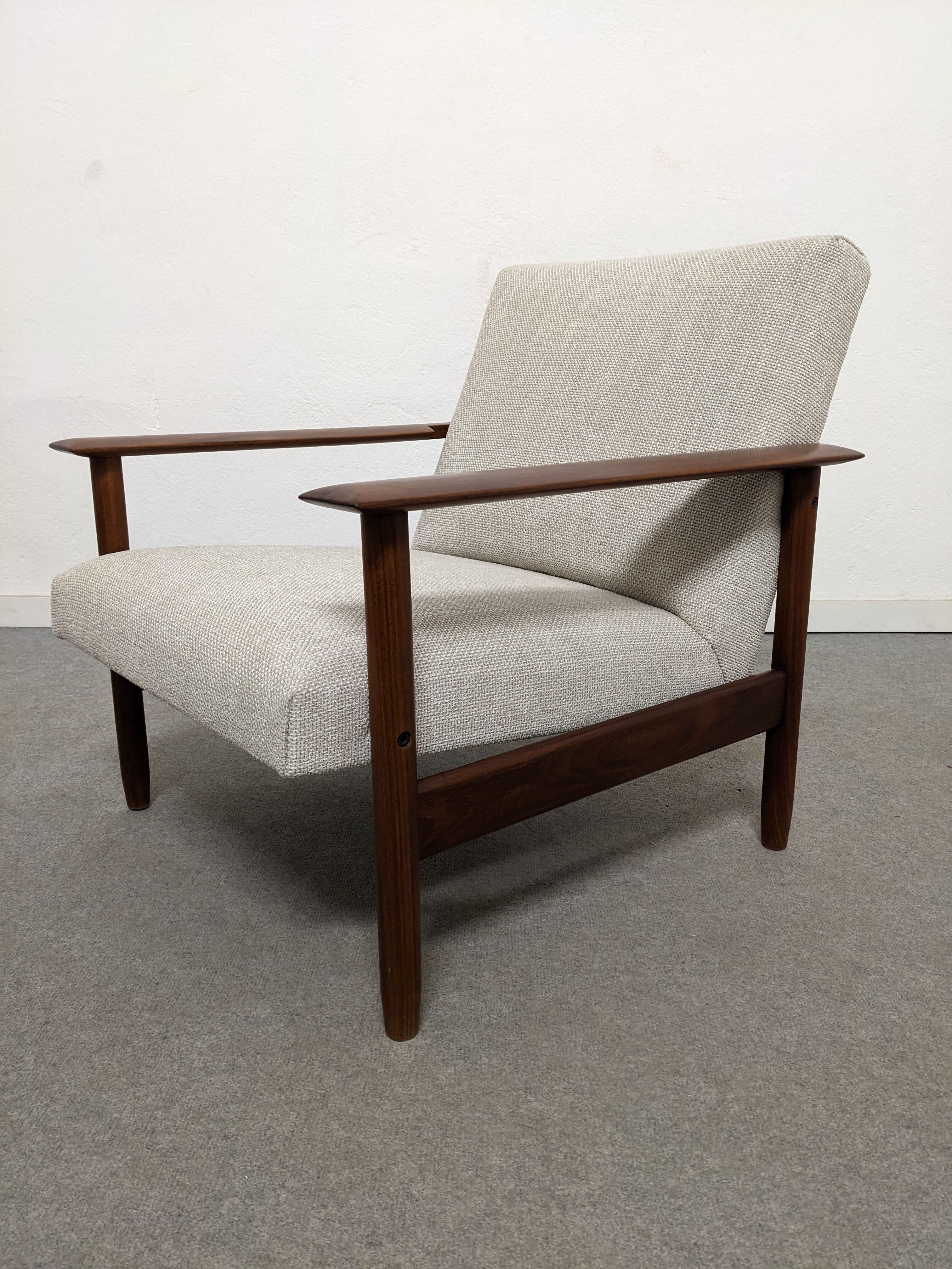 Pair of Danish teak armchairs from the 50s/60s
