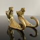 Coppia di Appendiabiti in Bronzo – Italia, Anni '50