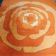 Tapis vintage 1970 Space Age