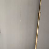 Floor lamp reading machine in vintage brass