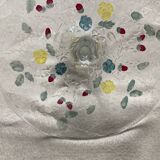 Cake stand with strawberry decoration