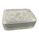 Art Deco cigarette box in frosted satin glass Barolac