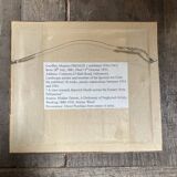 Oil painting of Harwich Docks by Geoffrey French. 1930