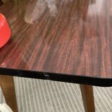 Vintage coffee table foot compass