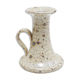 Bougeoir vintage en grès pyrité