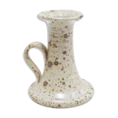 Bougeoir vintage en grès pyrité