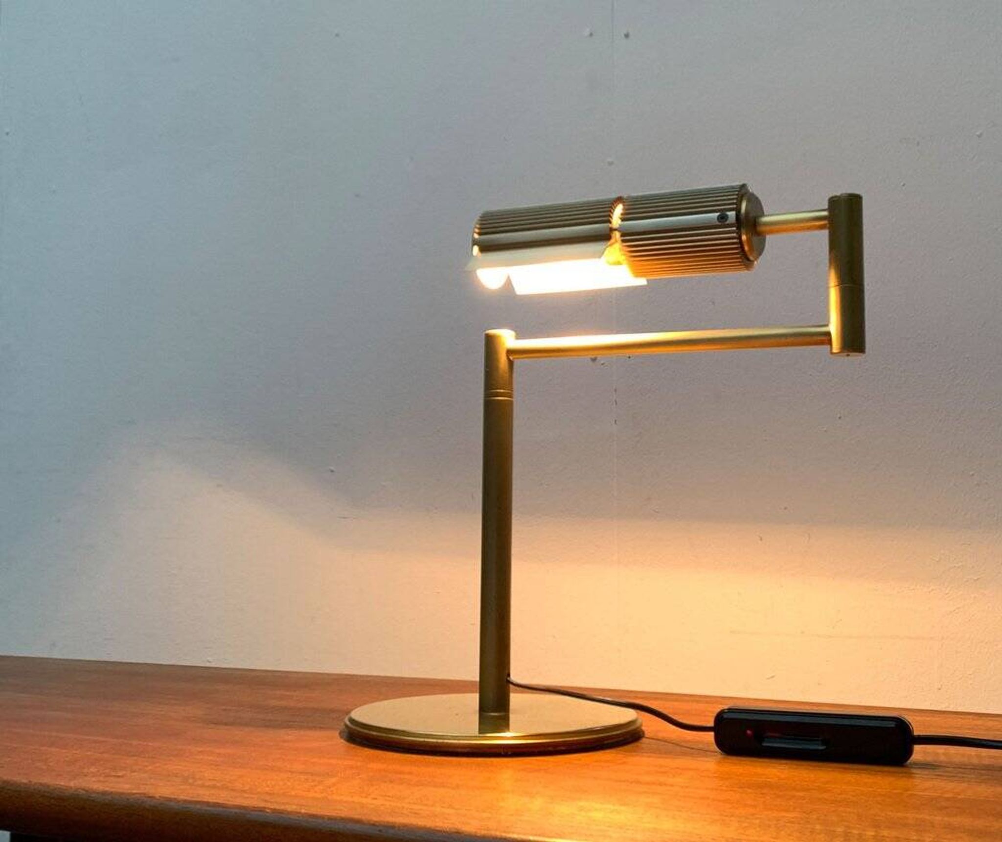 Space Age table lamp by V. Frauenknecht for Swisslamps International, 1970s.