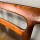 Newly upholstered Mid Century Vintage rosewood chairs